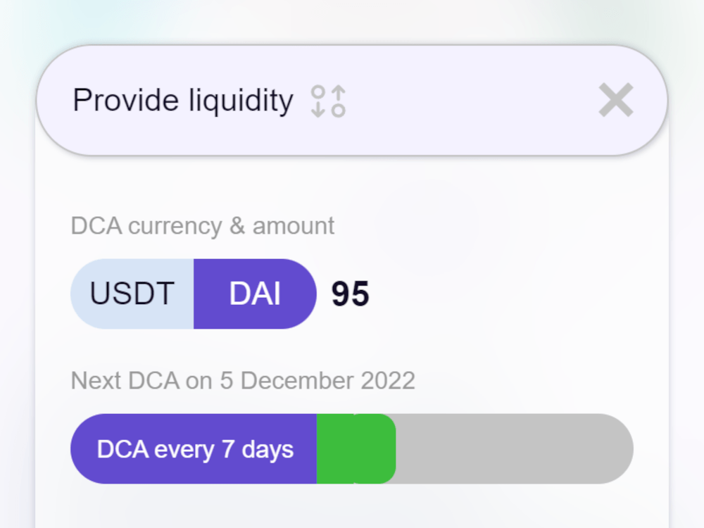 Screenshot of the Crypto Utility Index